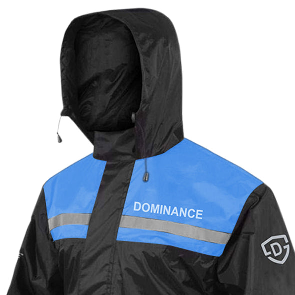 Dominance Biker Rain Suit - Blue