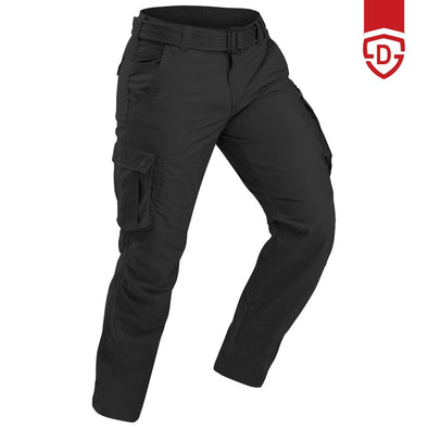 6 Pocket Stretchable Cotton Cargo Trouser | Cargo Pants – Black