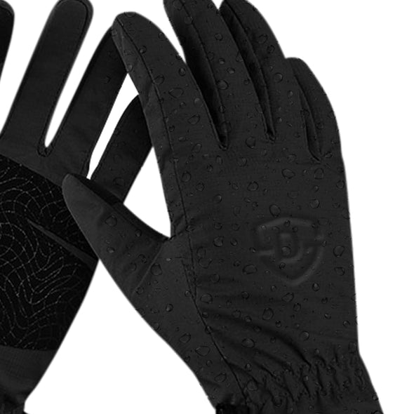 Dominance Black Fleece Gloves