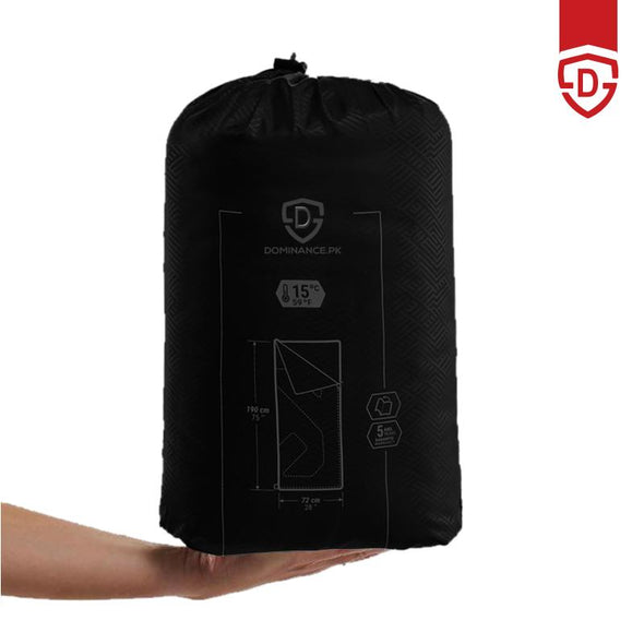Dominance High Quality Sleeping Bag with attached pillow