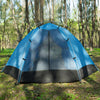 4 person UV and water resistant dual door tent.