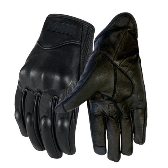 Premium Quality leather gloves with touch screen technology.