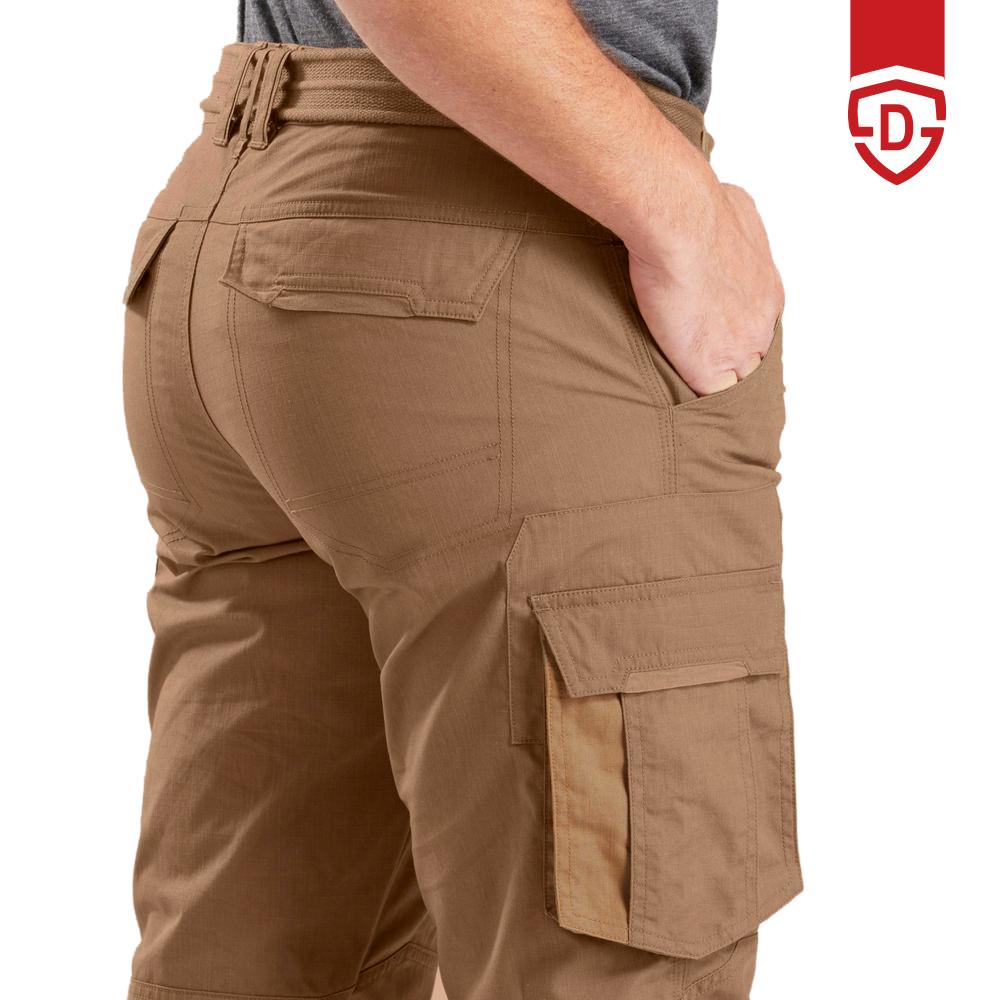 6 Pocket Stretchable Cargo Trouser | Cargo Pants – Brown